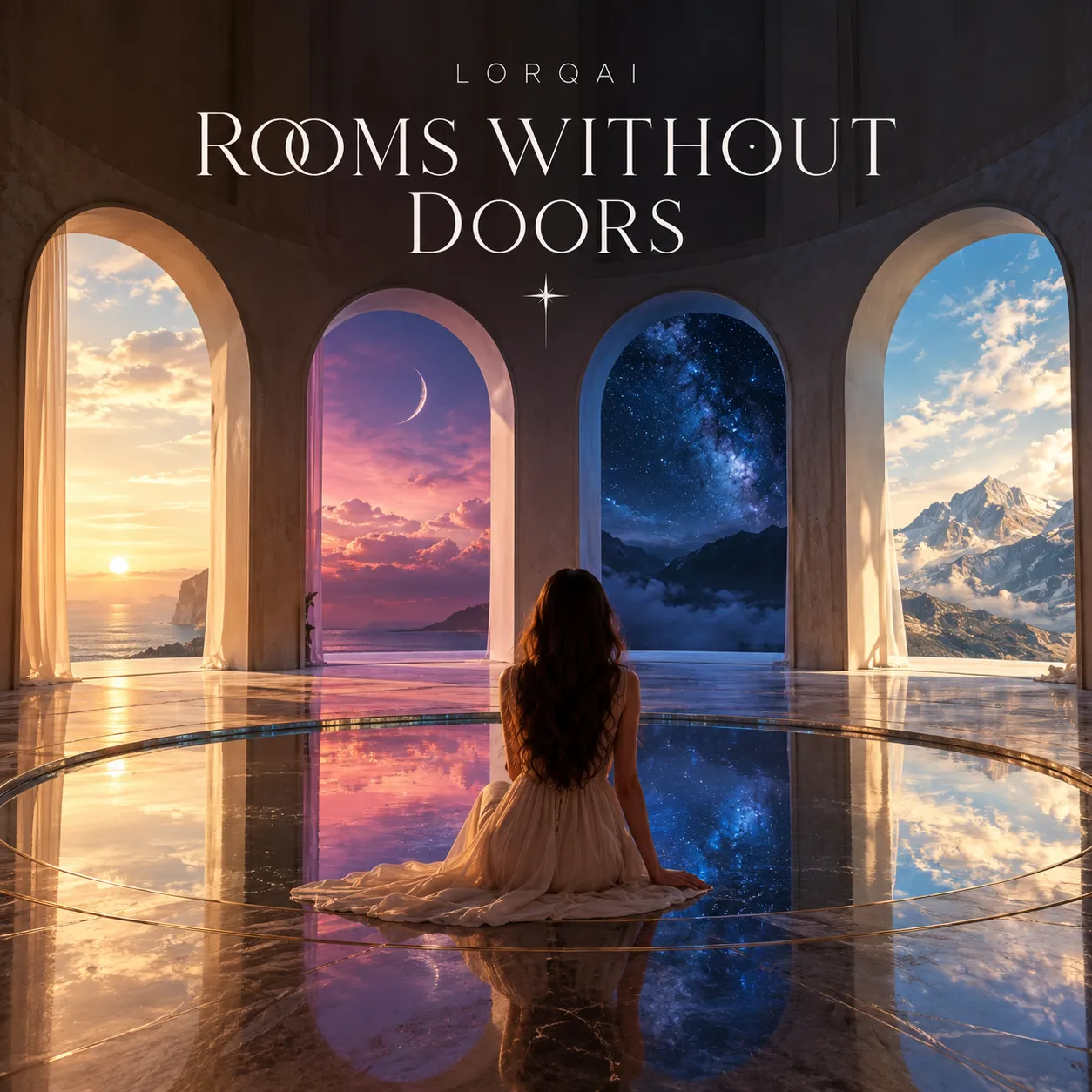ROOMS WITHOUT DOORS — official release cover by LORQAI