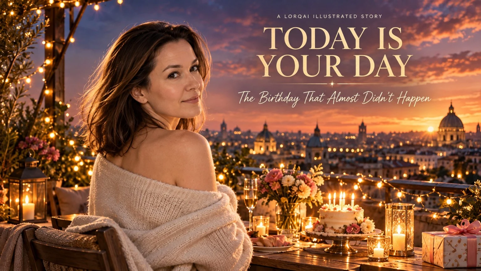TODAY IS YOUR DAY illustrated birthday story cover